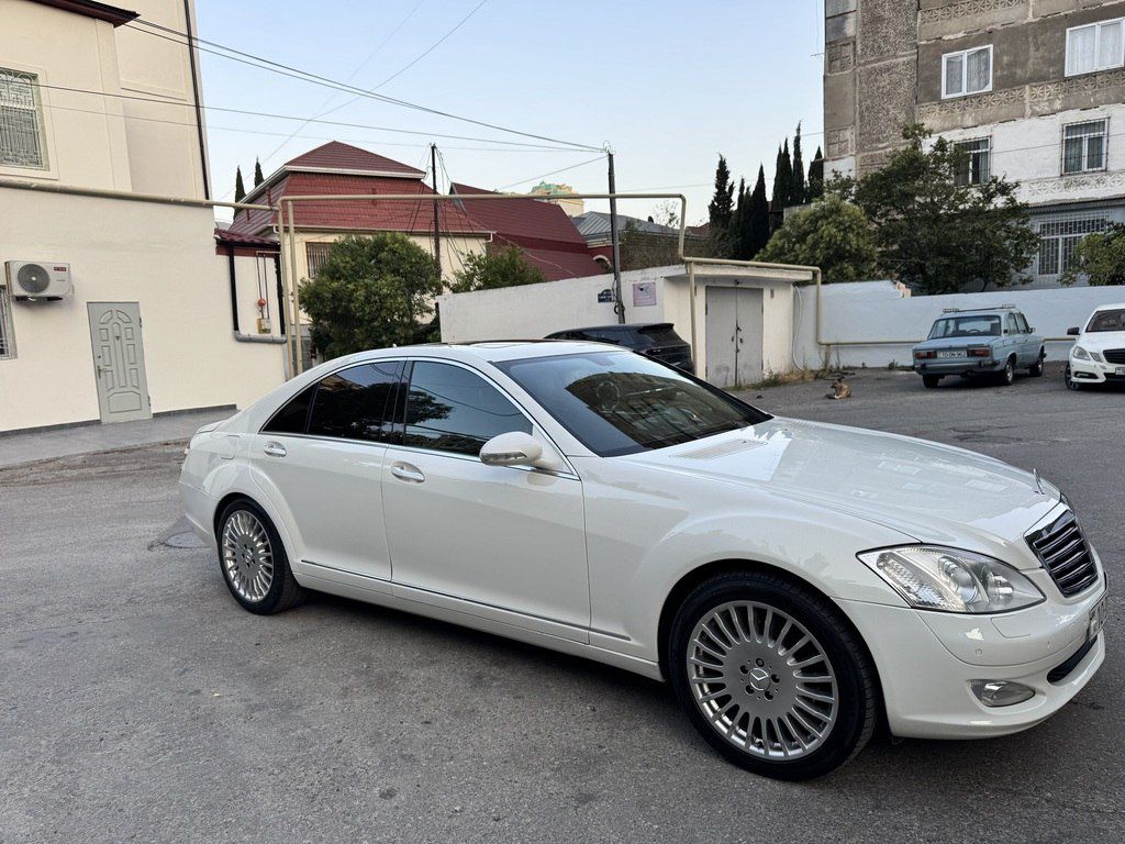 Mercedes S 350, 3.5 L, 2007 il, 287 000 km — Avtomobillər, Bakı (2)