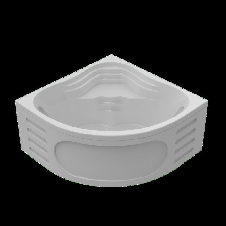 Oval akrilik vanna — Təmir və inşaat, Bakı (3)