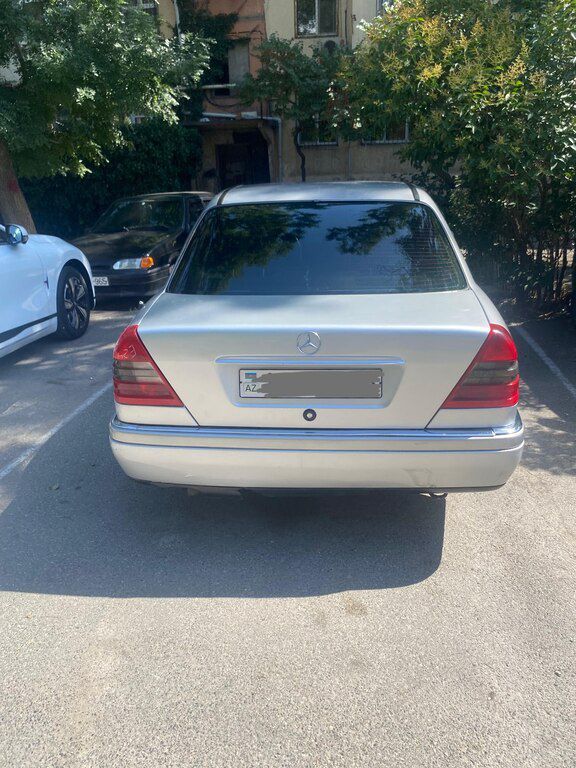 Mercedes C 180, 1.8 L, 1996 il, 345 151 km — Avtomobillər, Bakı (2)