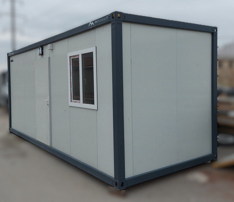 Ofis tipli sanitar qovşaqlı konteyner (6000 x 2400mm) — Təmir və inşaat, Bakı (2)