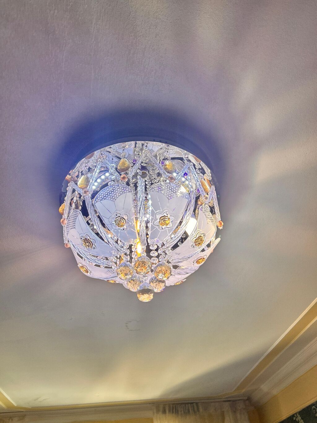 Led Çılçıraq, 4 və daha çox lampa, Metal — Tavan is?qlar? v? cilc?raqlar, Bakı (3)