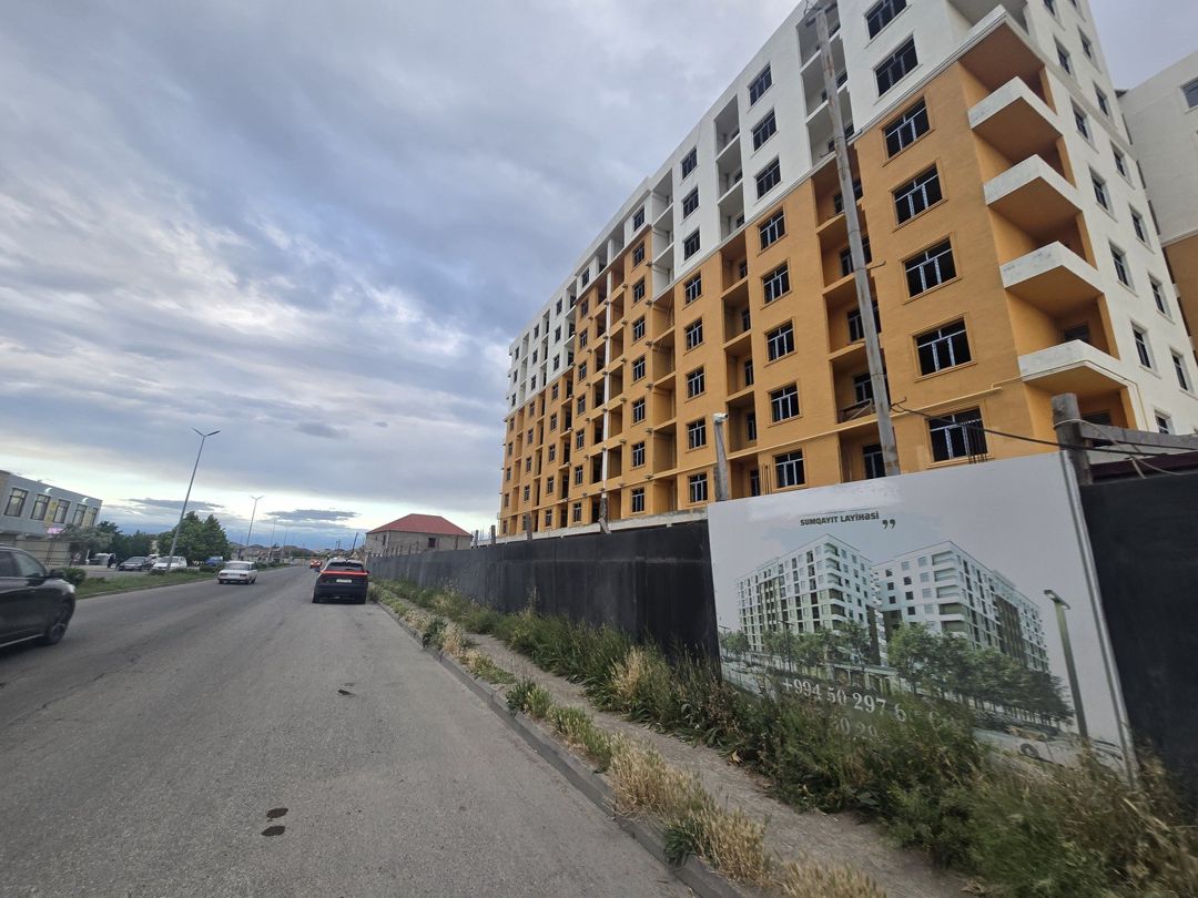 Satılır 2 otaqlı yeni tikili 80 m² — Mənzil, Sumqayıt (7)
