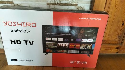 Smart televizor. 120azn. 82 ekran. Az istifadə edilib. Pultu usaqlar — Televisions