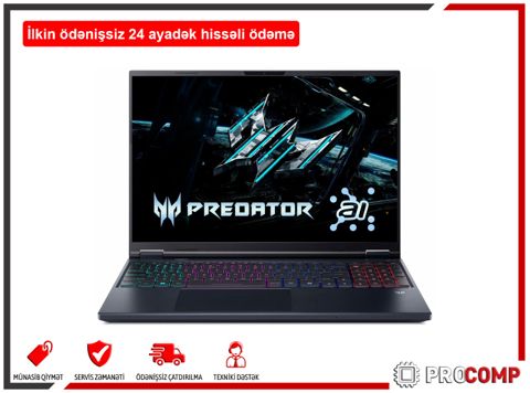 Acer Predator Helios Neo 16 AI PHN16-73-94ZR NH.QX5EM.003 — Bakı