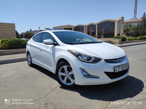 Hyundai Elantra, 1.8 L, 2016 il, 144 800 km — Bakı