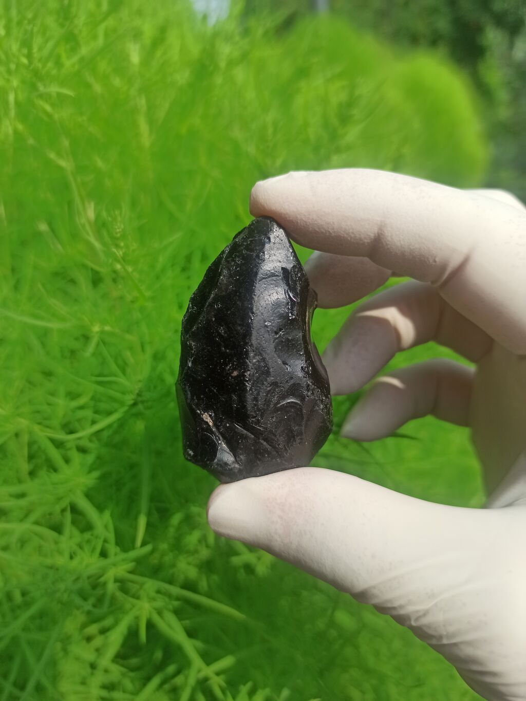 Bürclərə görə Qoruyucu Obsidian daşı Vulkanik Kristal Mineral — Digər, Sumqayıt (5)