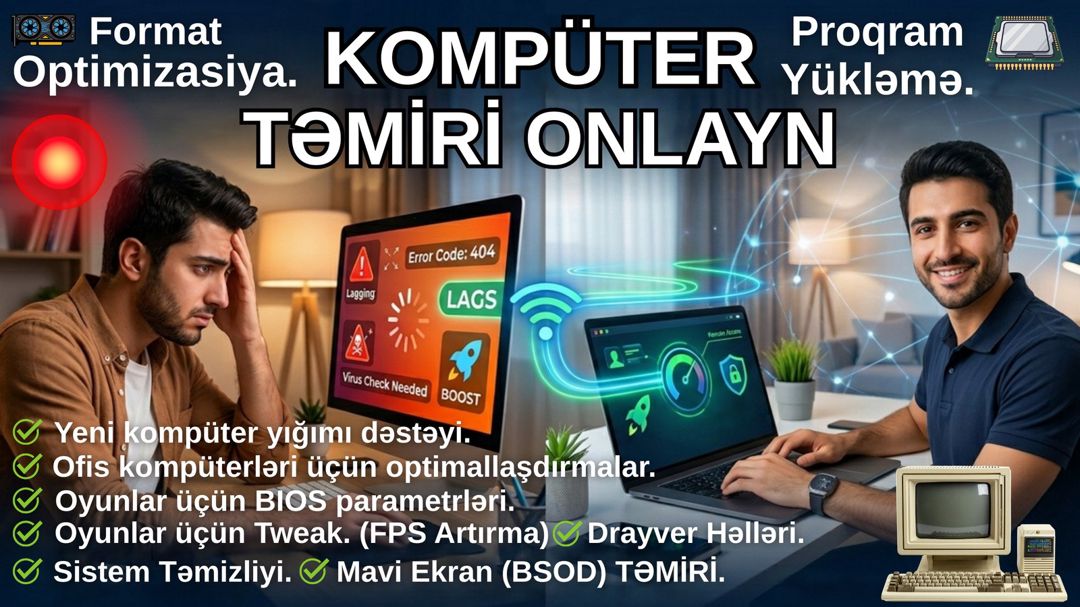 Kompüter və IT xidmətləri — Reklama, IT, marketing, Bakı