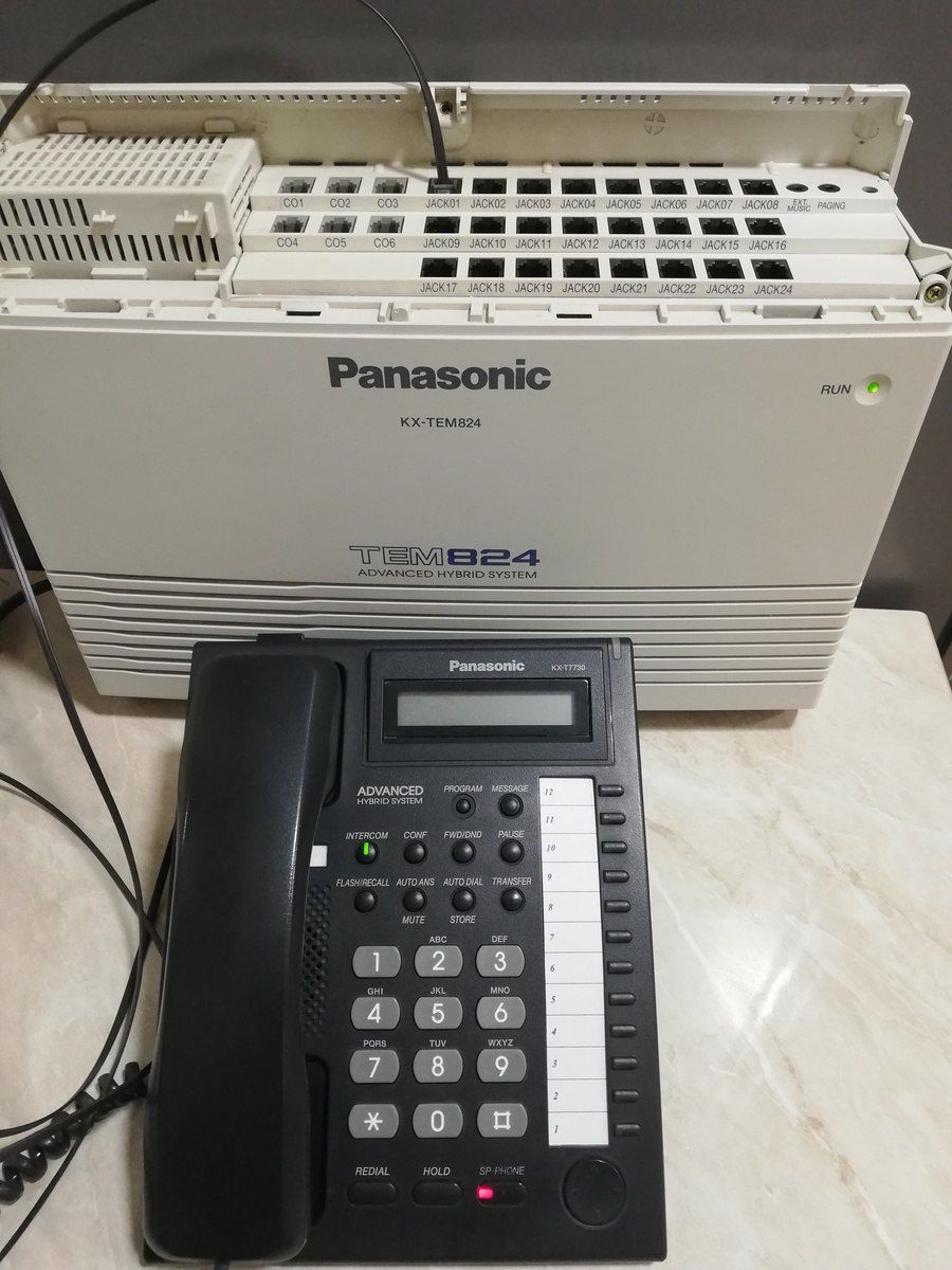 Mini ATS Panasonic KX-TEM824(24 daxili/6 çıxış) — Ofis texnikası və istehlak malları, Bakı (2)