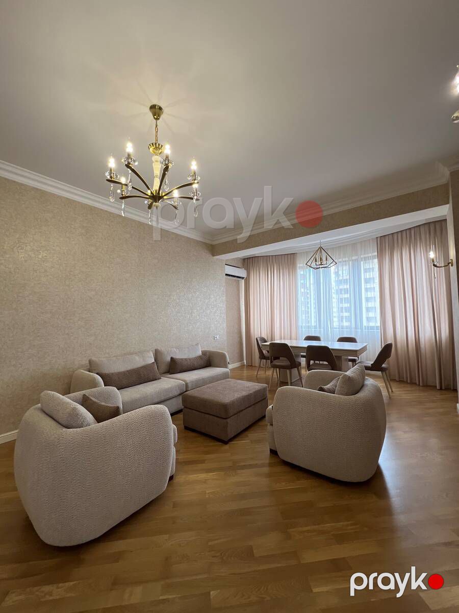 İcarəyə verilir 3 otaqlı yeni tikili 160 m² — Mənzil, Bakı (2)
