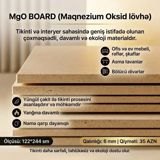 MgO Board (Maqnezium Oksid lövhə) — Del Groups