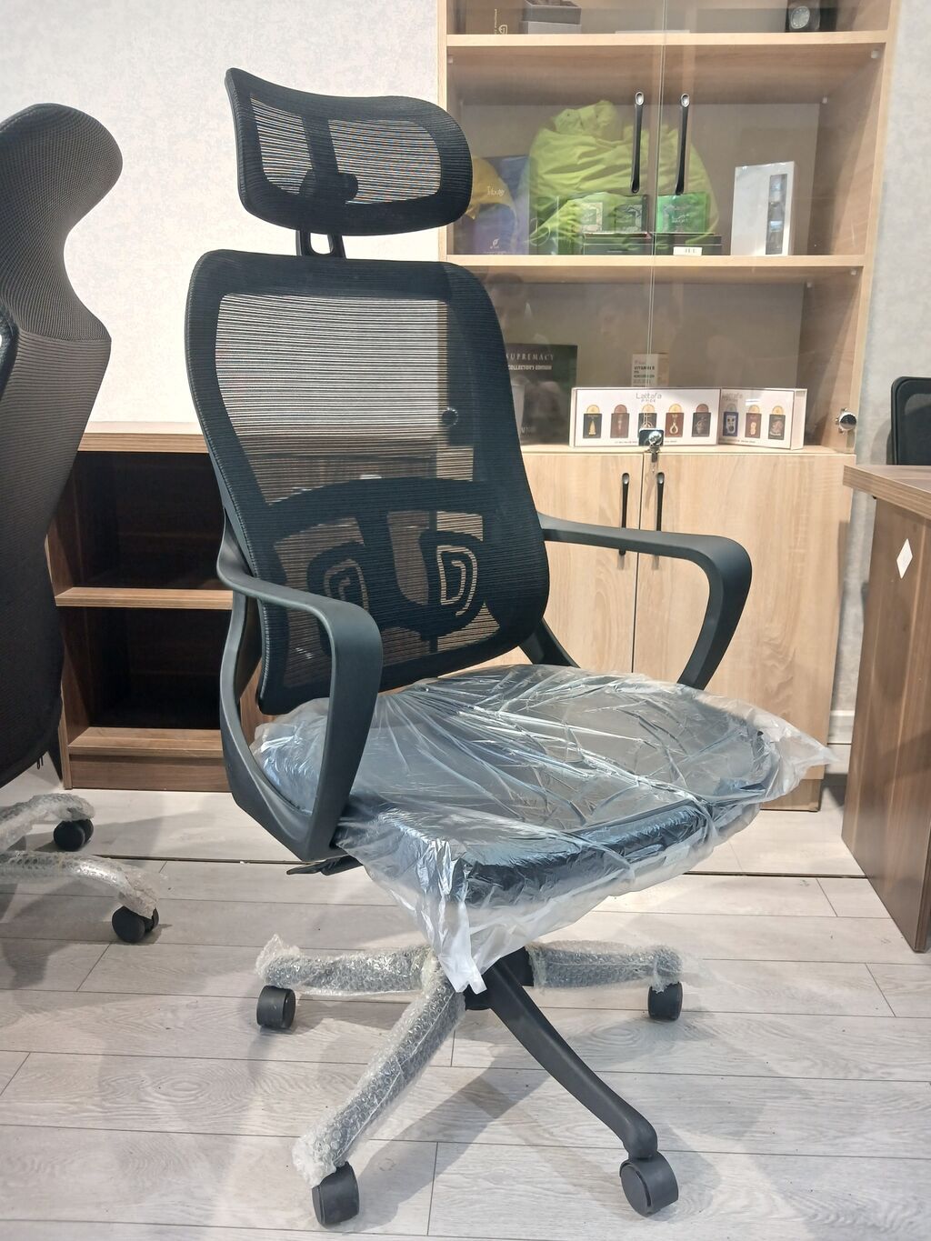 Rəhbər Kreslosu İşçi Kreslosu Uşaq Kreslosu Setka — Ofis mebeli, Masazır (4)