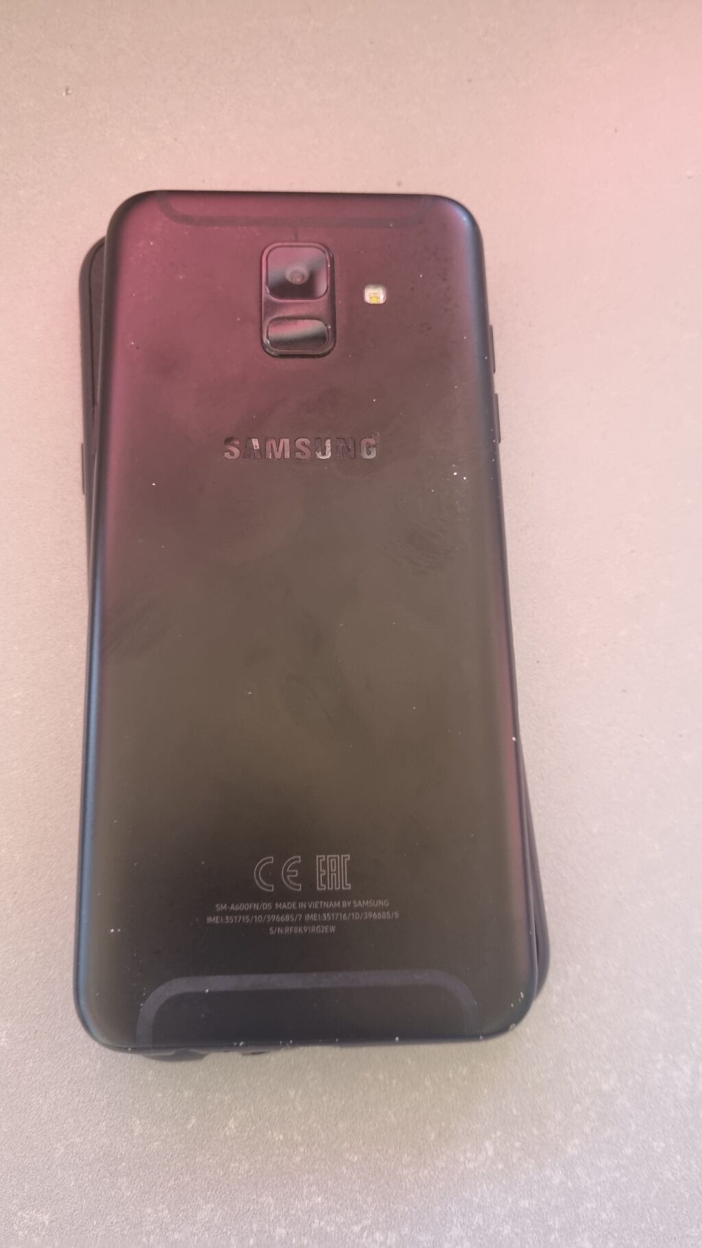 Samsung Galaxy A6, 32 GB, rəng - Qara, İki sim kartlı — Samsung, Bakı (5)