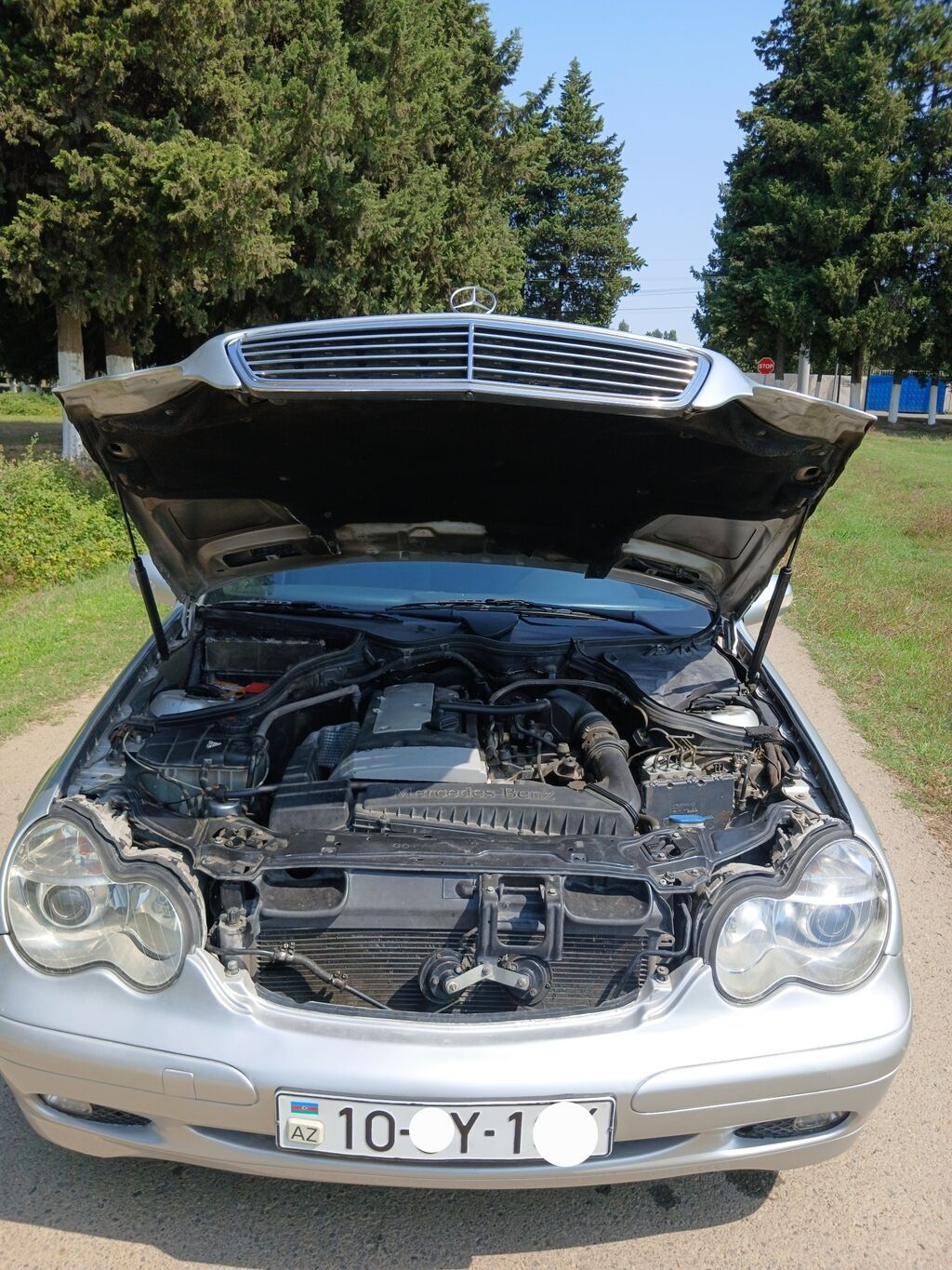 Mercedes-Benz C-Class: 2 l 2001 il Sedan — Avtomobillər, Masallı (10)