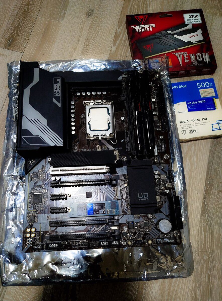 i7-14700K, Z790, 500GB, 32GB DDR5 CL30 — Kompüterlər və noutbuklar, Bakı (3)