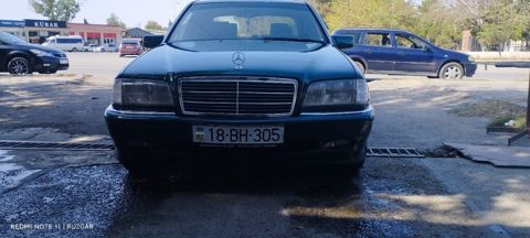 Mercedes C 180, 1.8 L, 1995 il, 362 814 km — Şirvan