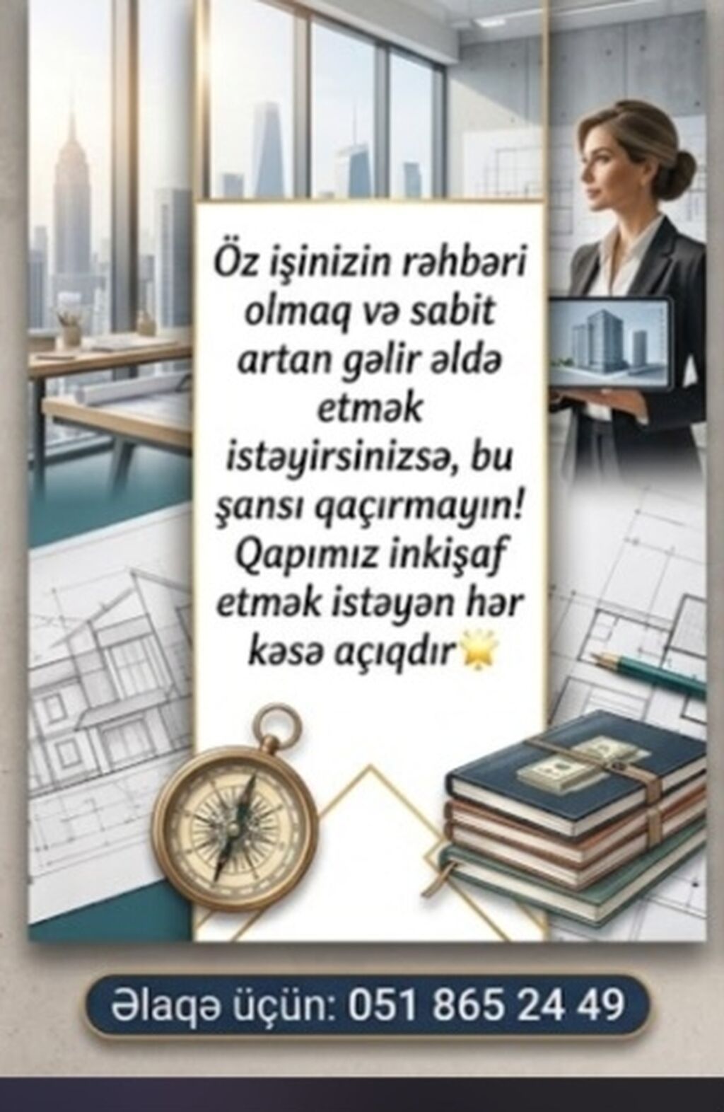 Köməkçi, Qadın, Təcrübəsiz, Dəyişən qrafik — İnzibati personal, Bakı (4)