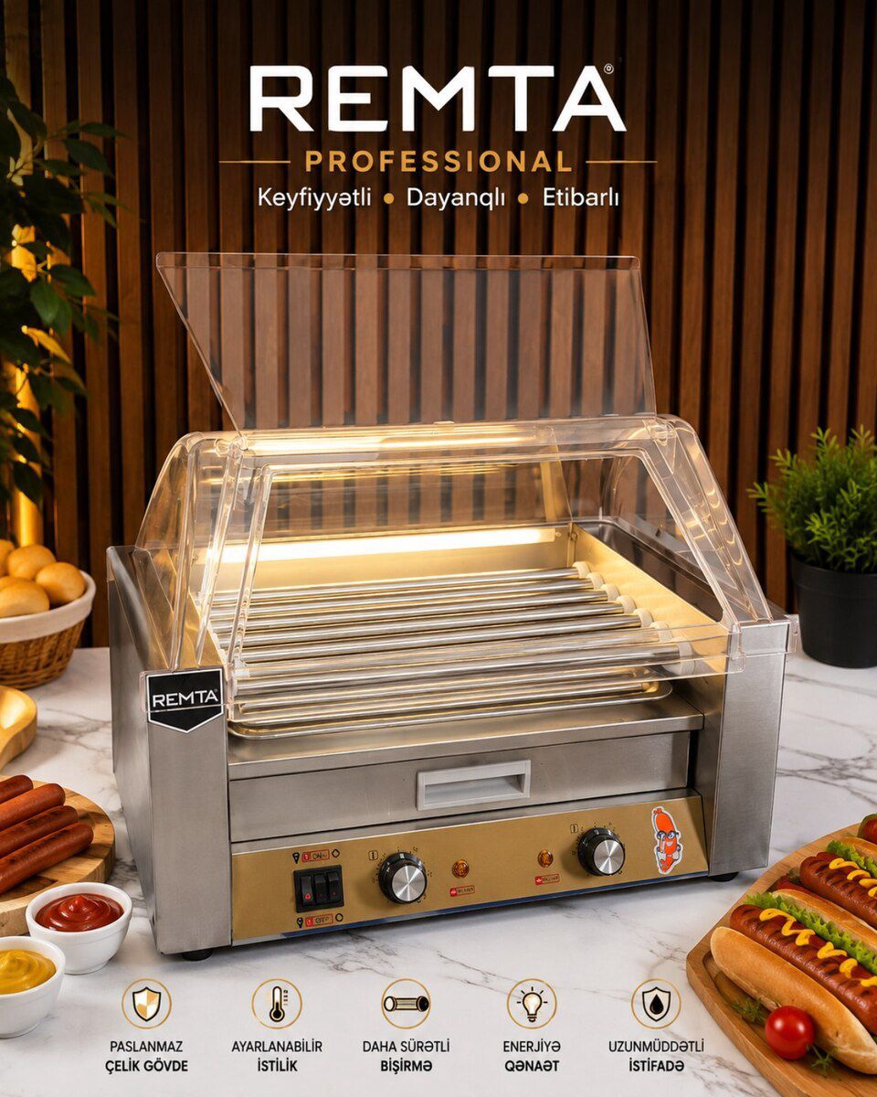 Hotdog bişirmə aparatı Remta — Biznes və avadanlıq, Bakı (2)
