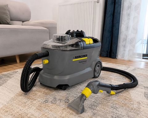 Kärcher Professional Puzzi 8/1 xalça və yumşaq mebel yuma-aparıcı — Digah