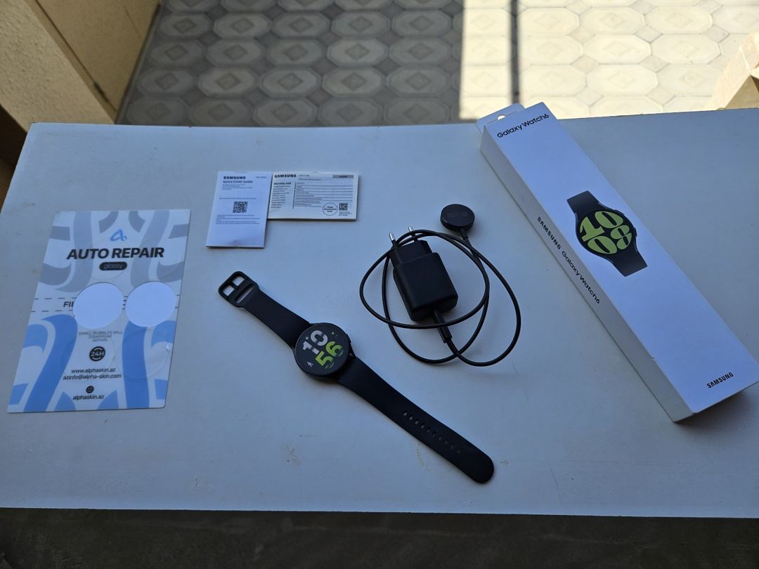 Samsung Galaxy Watch 6 Graphite 44mm — Ağıllı saatlar və biləkliklər, Bakı (2)