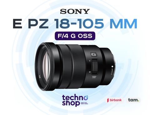 Linza "Sony E PZ 18-105 mm f/4 G OSS" — Bakı