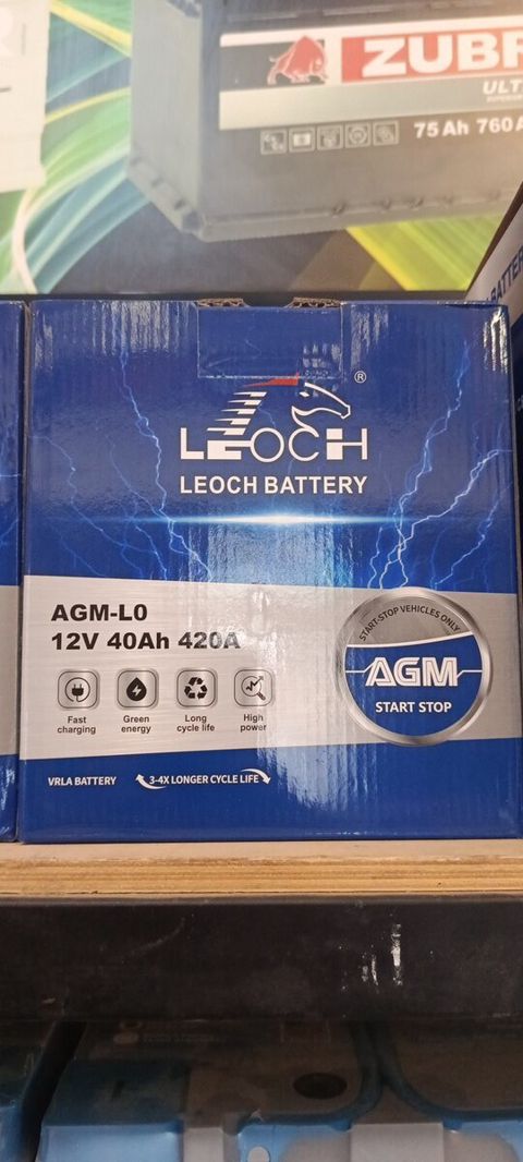 Akkumulyator Leoch 40AGM — Bakı
