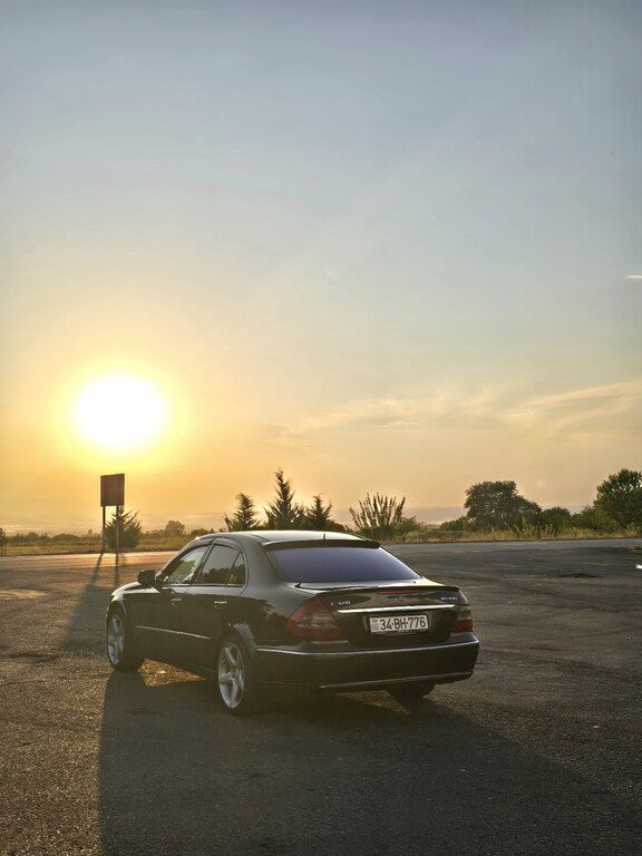 Mercedes E 320, 3.0 L, 2008 il, 350 000 km — Avtomobillər, Qax (6)