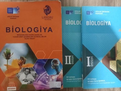 Test topluları Biologiya — Bakı
