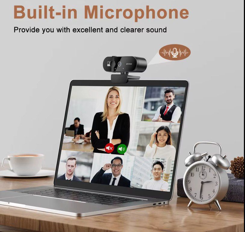 Web kamera 2K Webcam — Periferik cihazlar, Bakı (4)