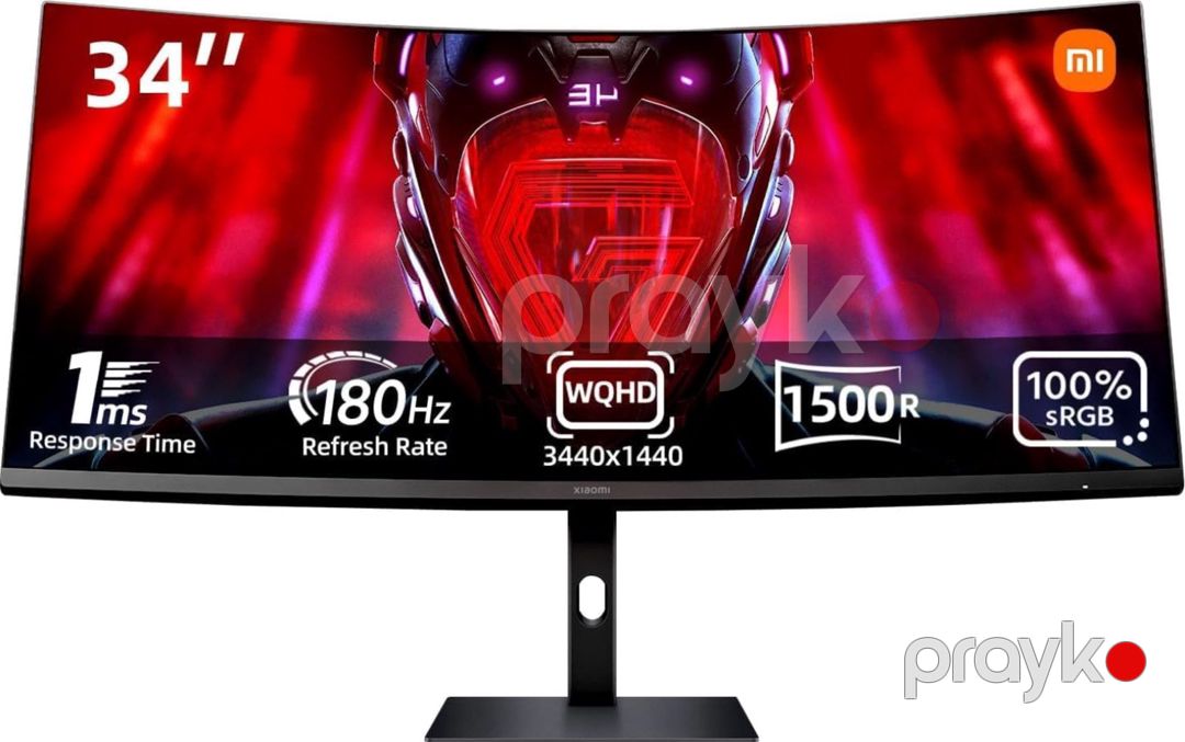 Monitor Xiaomi Curved Gaming Monitor G34WQi ELA5454EU — Kompüterlər və noutbuklar, Bakı (3)