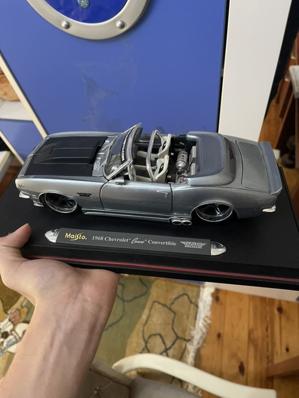 Chevrolet, 1968 il, 1:18, Dəmir, Pulsuz çatdırılma — Modellar, Pirəkəşkül (2)