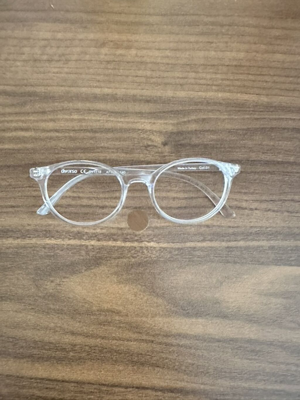 Şəffaf çərçivəli optik eynək Şüşəsiz Türkiyə - Model: Diverso — Eynəklər və aksesuarları, Bakı (2)