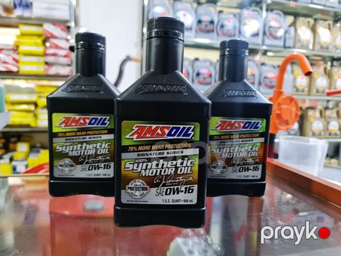 "Amsoil signature 0w-16" mühərrik yağı — Bakı