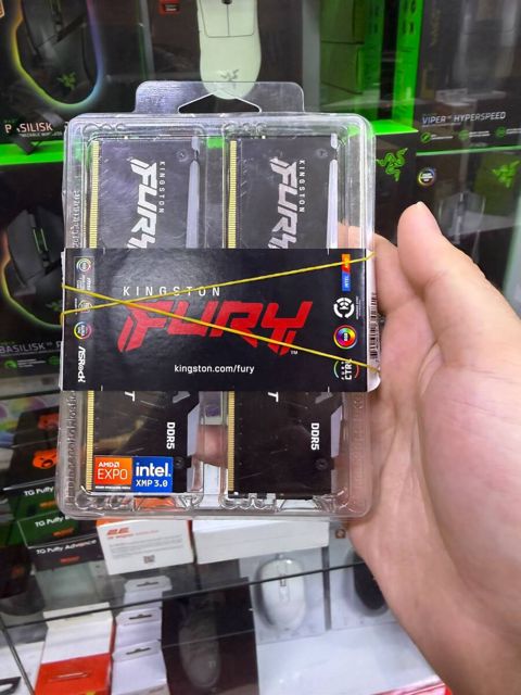Kingston HyperX Fury Beast 64GB DDR5 6000MHZ CL 30 2x32GB — Bakı