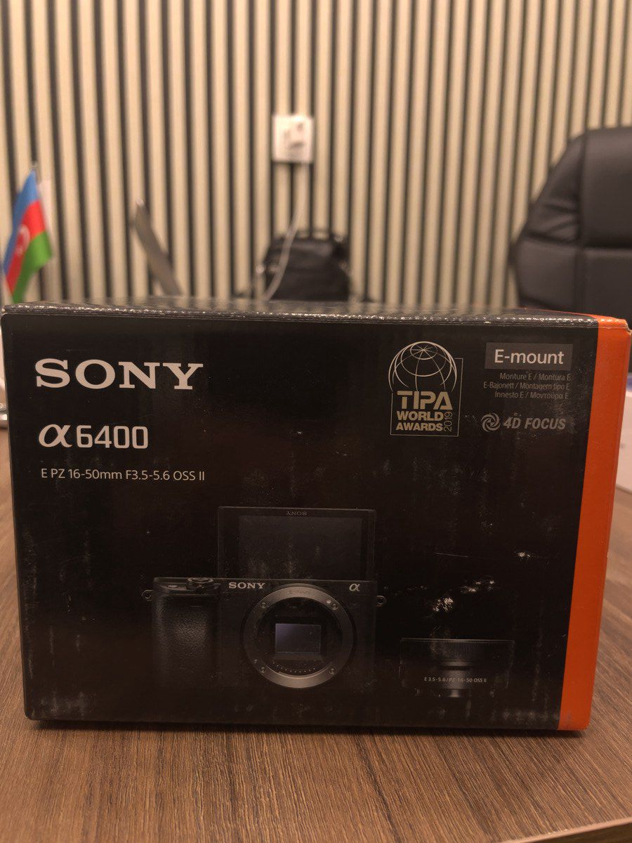 Fotoaparat Sony a6400 E PZ 16-50 mm F3.5-5.6 OSS II — Foto və video texnikası, Bakı (2)