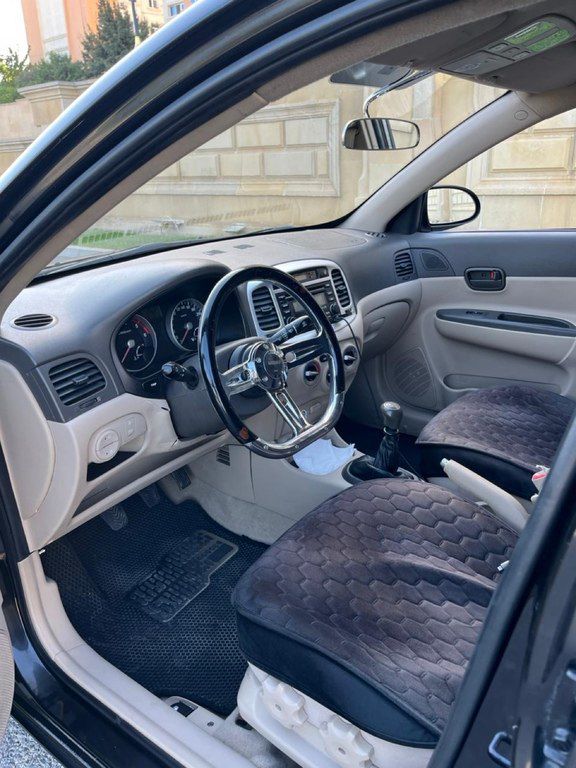 Hyundai Accent, 1.5 L, 2007 il, 392 000 km — Avtomobillər, Bakı (10)