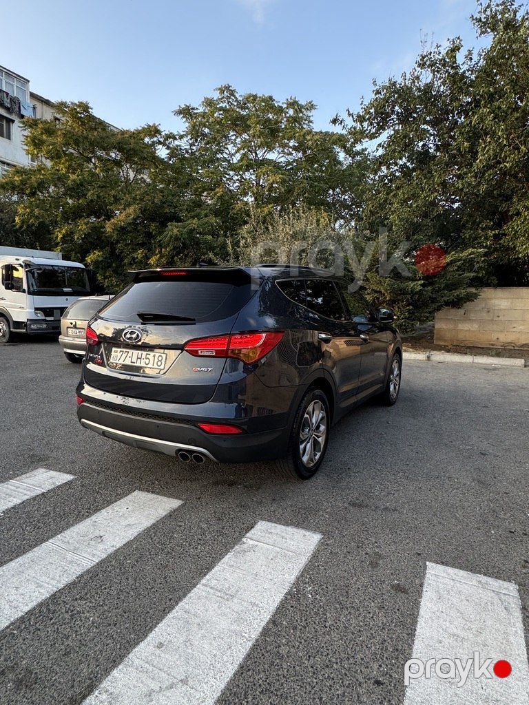 Hyundai Santa Fe, 2.0 L, 2015 il, 158 000 km — Avtomobillər, Bakı (6)