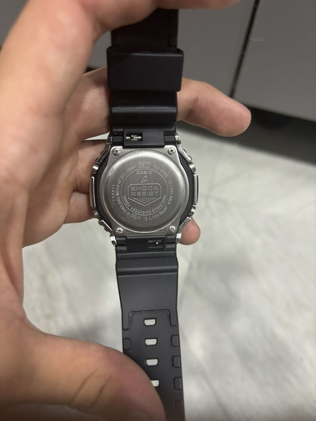 İşlənmiş, Qol saatı, G-Shock, rəng - Gümüşü — Qol saatları, Xankəndi (2)