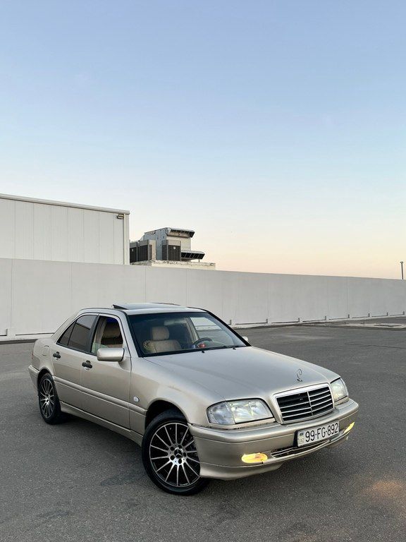 Mercedes C 220, 2.2 L, 1999 il, 345 000 km — Avtomobillər, Bakı (2)