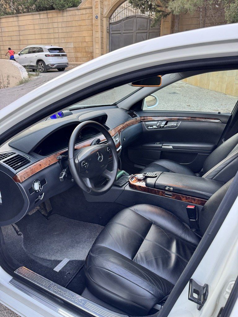 Mercedes S 350, 3.5 L, 2007 il, 287 000 km — Avtomobillər, Bakı (11)