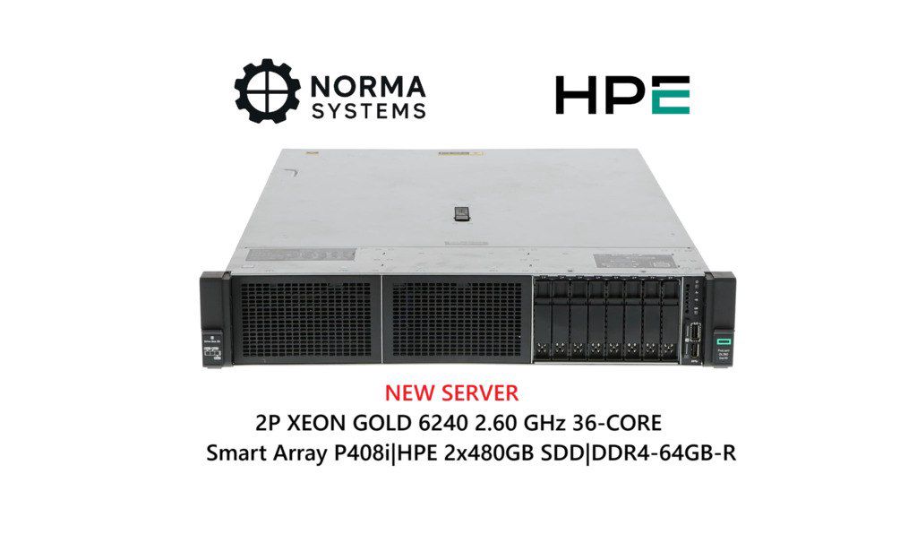 HPE ProLiant DL380 Gen10 8SFF Server — Şəbəkə və server avadanlığı, Bakı