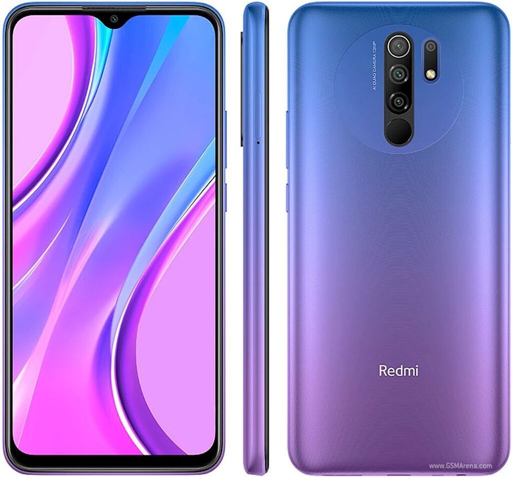 Redmi 9, 64 GB, rəng - Boz, İki sim kartlı — Xiaomi, Sumqayıt