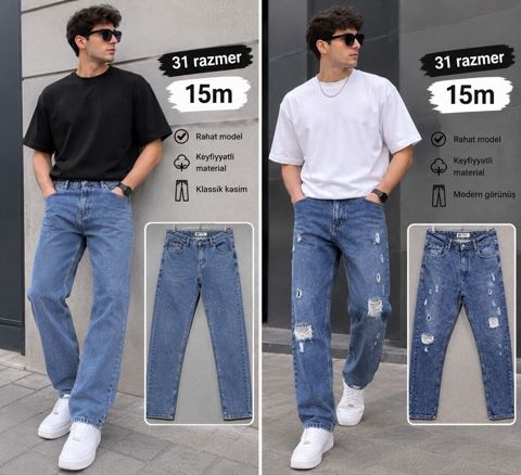 Məhsul: Kişi cins şalvarı - Razmer: 31 - Qiymət: 15 m - Model — Bakı