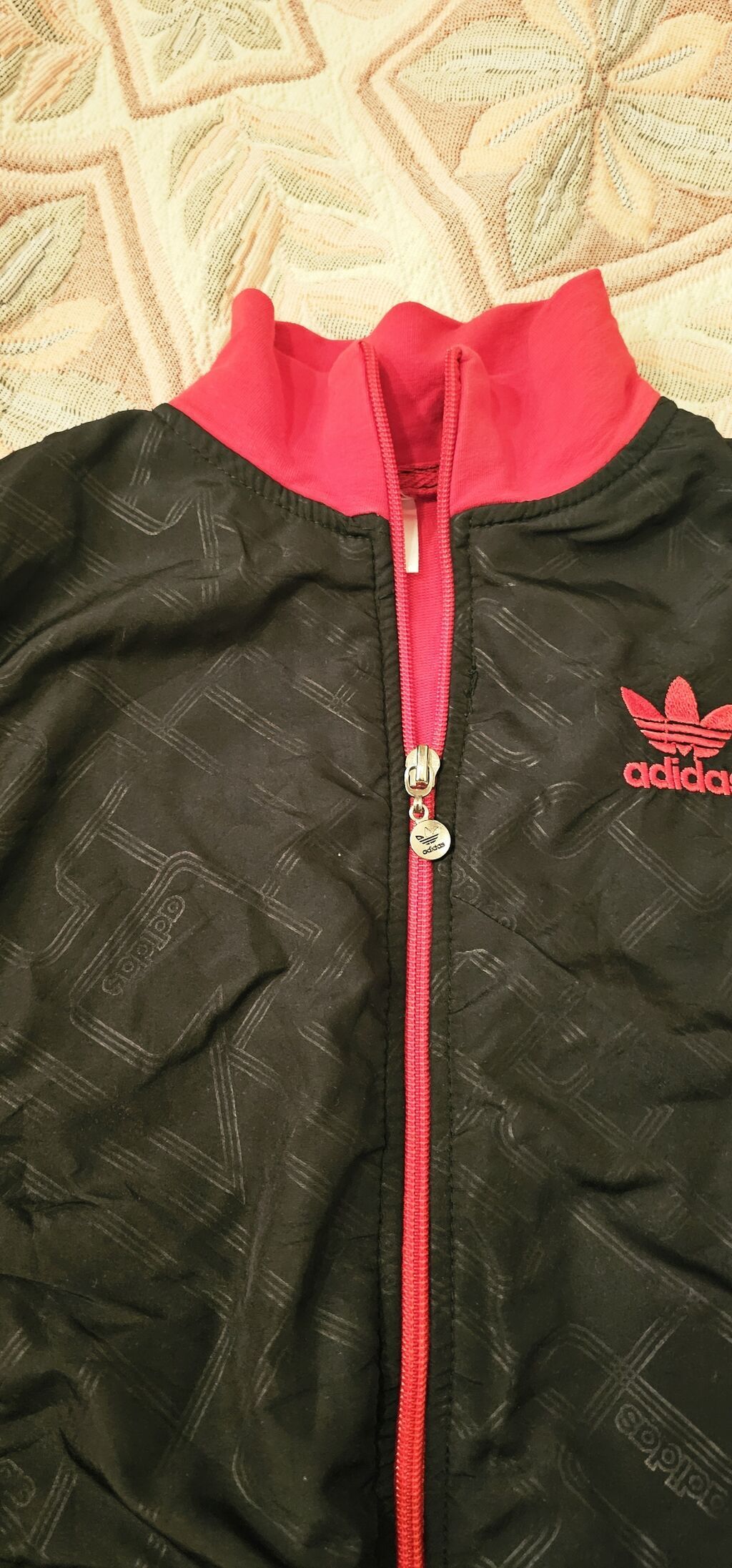 Uşaq üçün 2 ədəd idman üstü (fermuarlı sviter/jaket) dəsti 1) Qırmızı — Uşaq geyimi, Masazır (3)