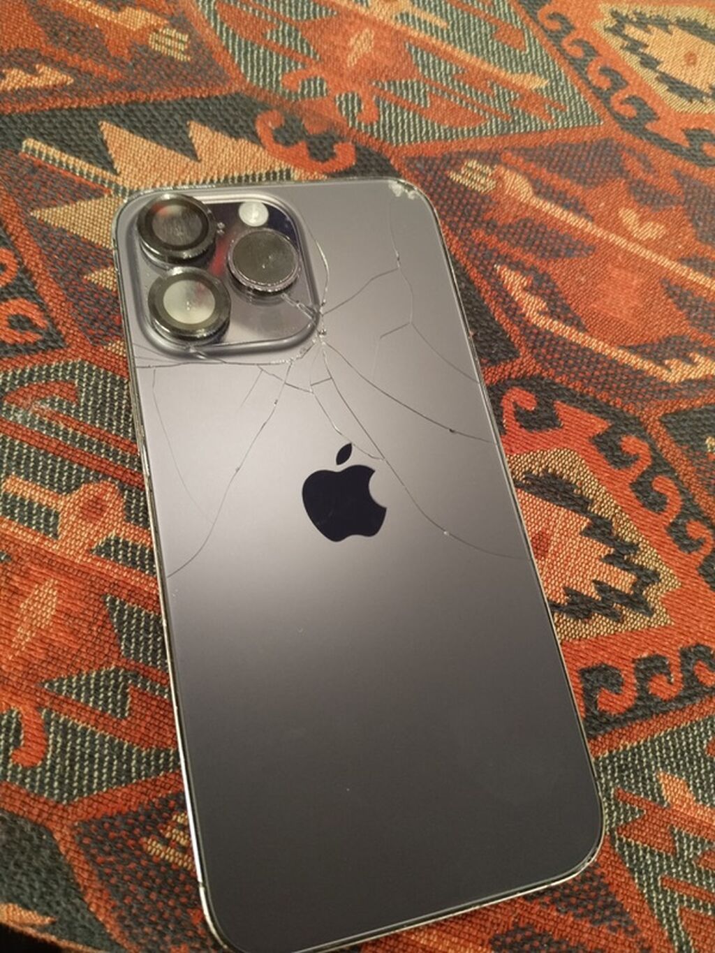 IPhone 14 Pro Max, Deep Purple, Qırıq — Apple iPhone, Mehdiabad (2)