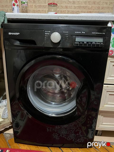 Paltaryuyan maşın Sharp, 9 kq, İşlənmiş, Avtomat