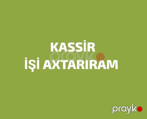 Satıcı-kassir işi axtarıram — Bakı