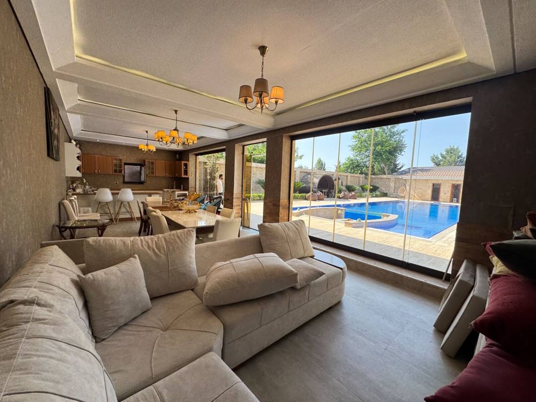 Satılır 5 otaqlı həyət evi/bağ evi 240 m² — Ev, villa, Bakı (3)