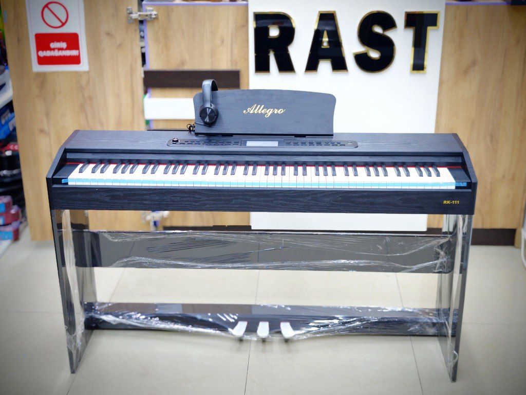 Elektro piano "Allegro, AG-8825-C PVS White" — Musiqiə alətləri, Bakı (12)