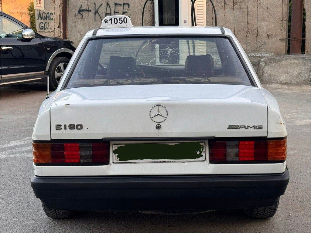 Mercedes 190, 2.0 L, 1987 il, 525 365 km — Avtomobillər, Sumqayıt (5)