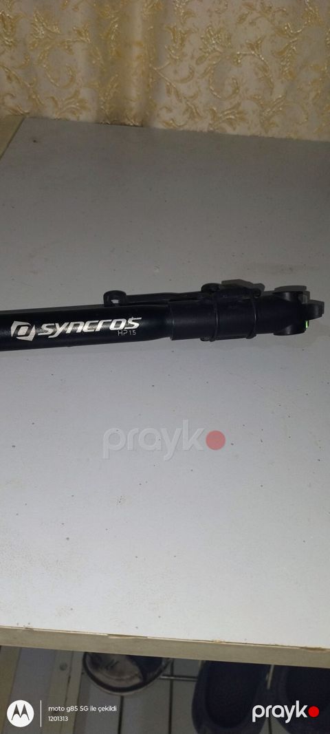 Syncros HP 1.5 mini nasos + kombinasiyalı velosiped kilidi seti